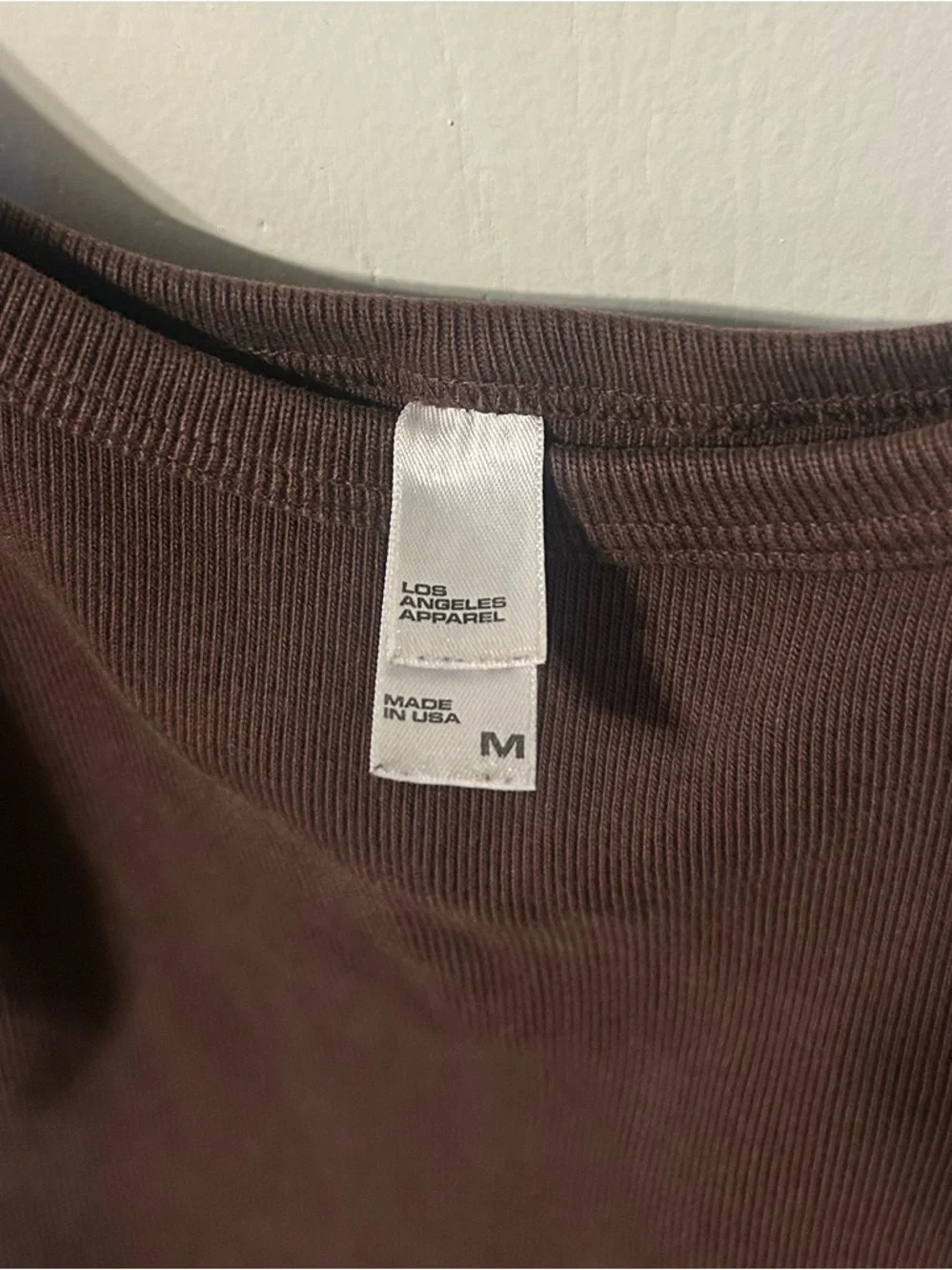 Los Angeles Apparel Brown Dress - Picture 2 of 2